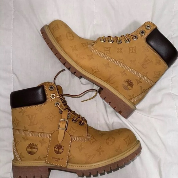 Pharrell Louis Vuitton x Timberland Collab men’s Size 9 - Picture 7 of 8